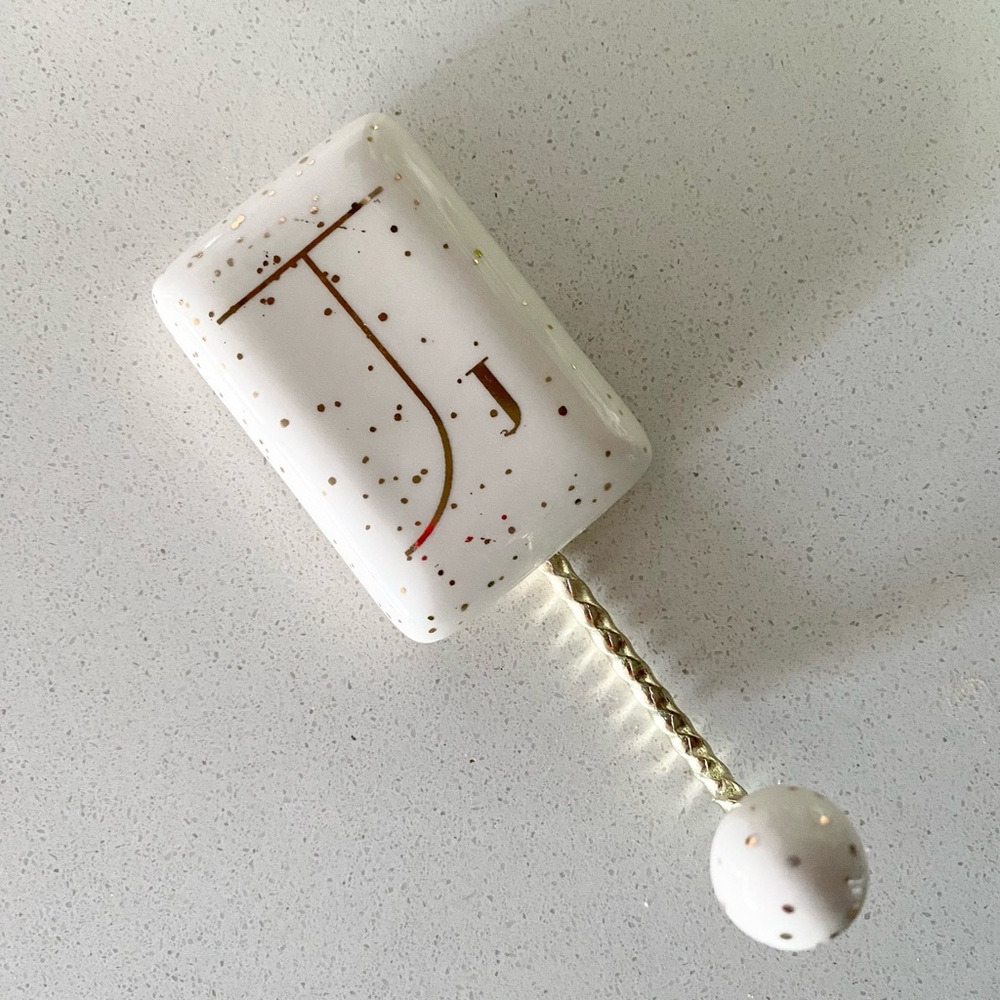 Anthropologie Letter J Door Hook BRAND NEW